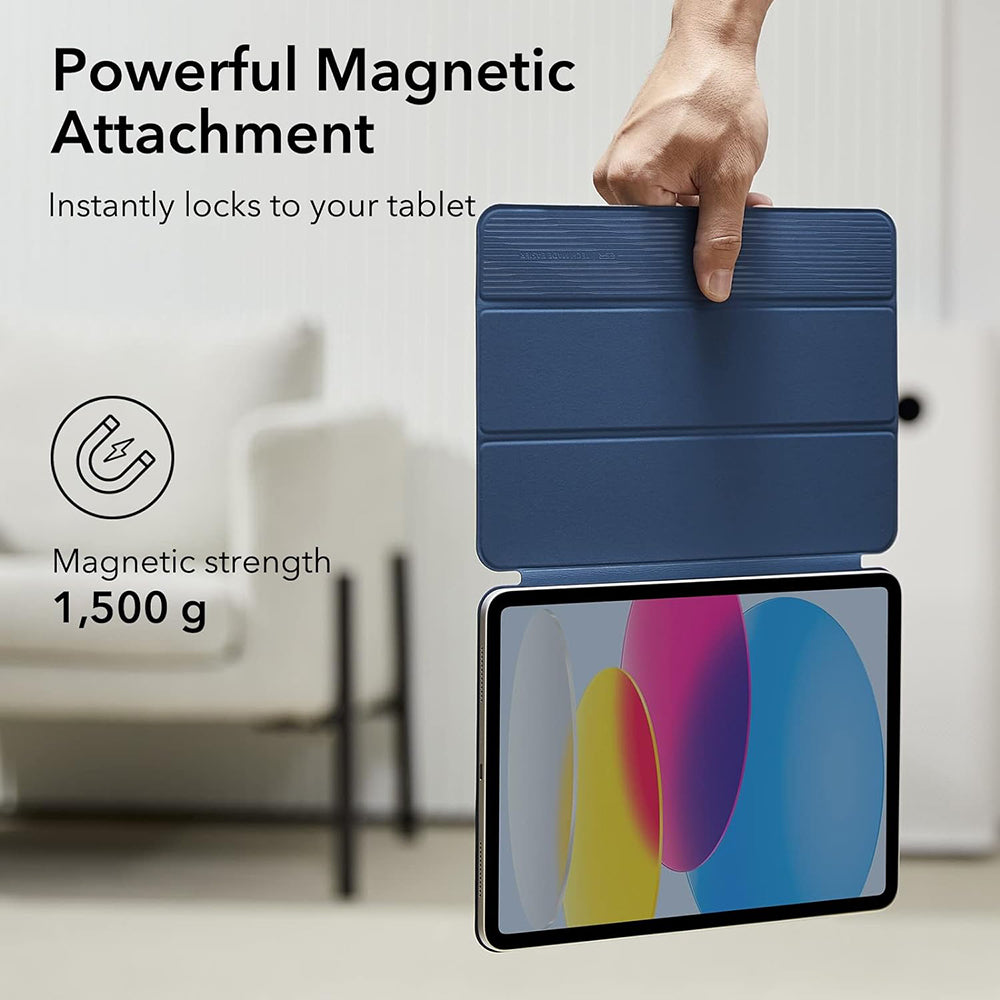 Ovitek za Apple iPad (2025) / (2022), ESR, Rebound, Mornarsko modra