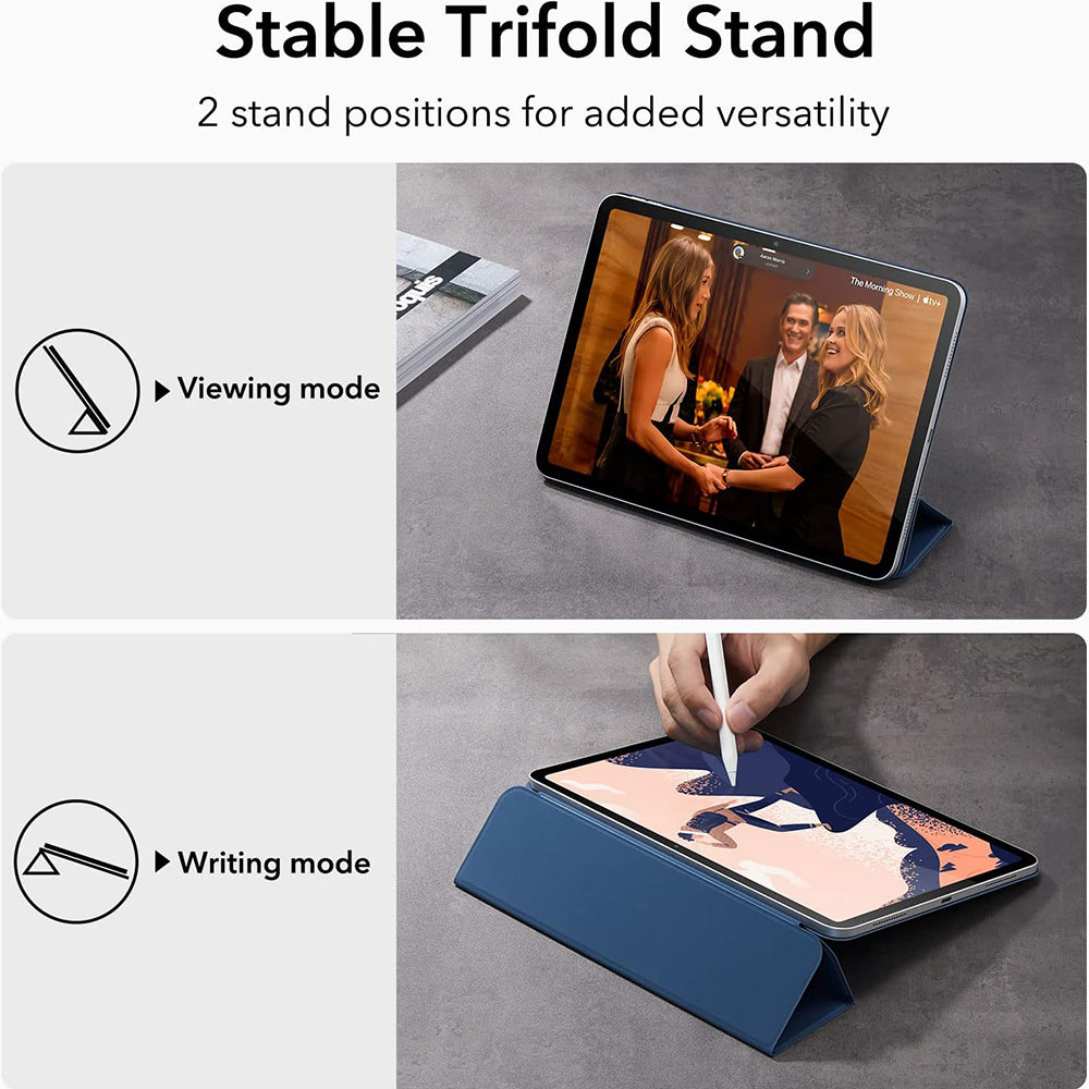 Ovitek za Apple iPad (2025) / (2022), ESR, Rebound, Mornarsko modra