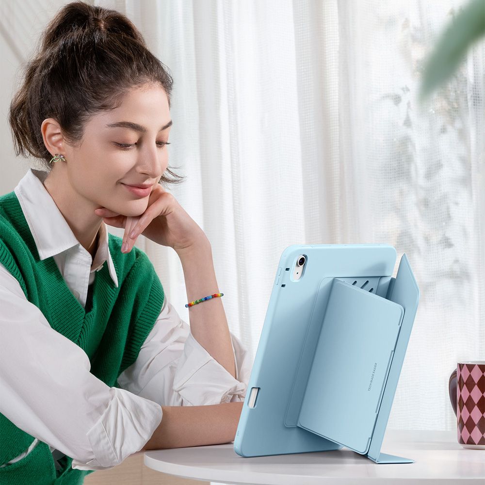 Ovitek za Apple iPad Air 13 (2026) / Air 13 (2025) / Air 13 (2024), ESR, Flip Hybrid, modra