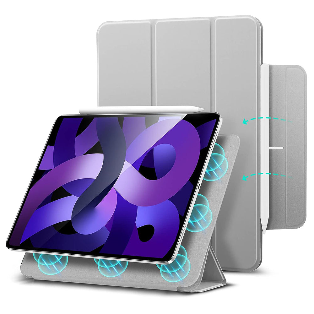 Ovitek za Apple iPad Air 11 (2024) / Air (2022) / Air (2020) / Pro 11 (2018), ESR, Rebound, Siv