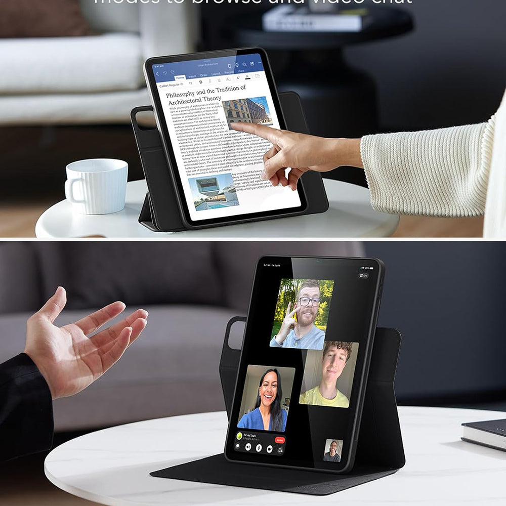 Ovitek za Apple iPad Air 11 (2026) / iPad Air 11 (2025) / Air 11 (2024) / Air (2022) / Air (2020), ESR, Rebound Hybrid, roza