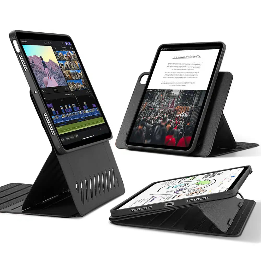 Ovitek za Apple iPad Air 11 (2025) / Air 11 (2024) / Air (2022) / Air (2020), ESR, Shift, Črna