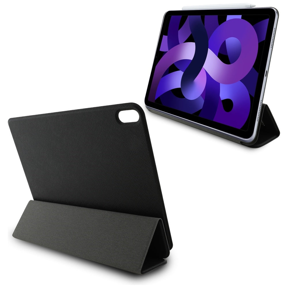Ovitek za Apple iPad Air 11 (2026) / iPad Air 11 (2025) / Air 11 (2024), Karl Lagerfeld, Saffiano Karl & Choupette, Črn