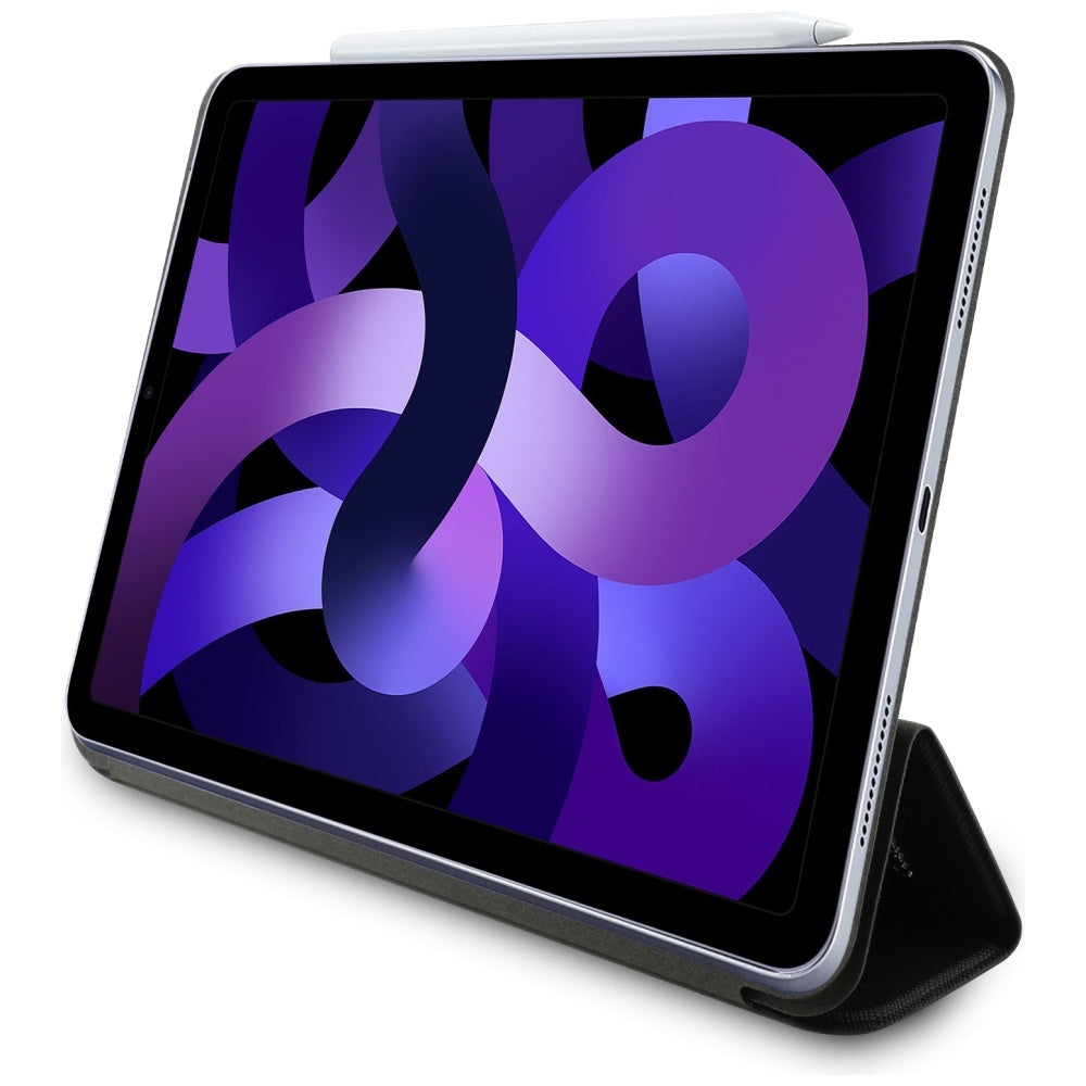 Ovitek za Apple iPad Air 11 (2026) / iPad Air 11 (2025) / Air 11 (2024), Karl Lagerfeld, Saffiano Karl & Choupette, Črn