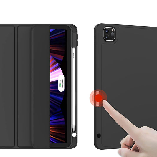 Ovitek za Apple iPad Air 13 (2026) / Air 13 (2025) / Air 13 (2024), Techsuit, Flex Trifold, roza