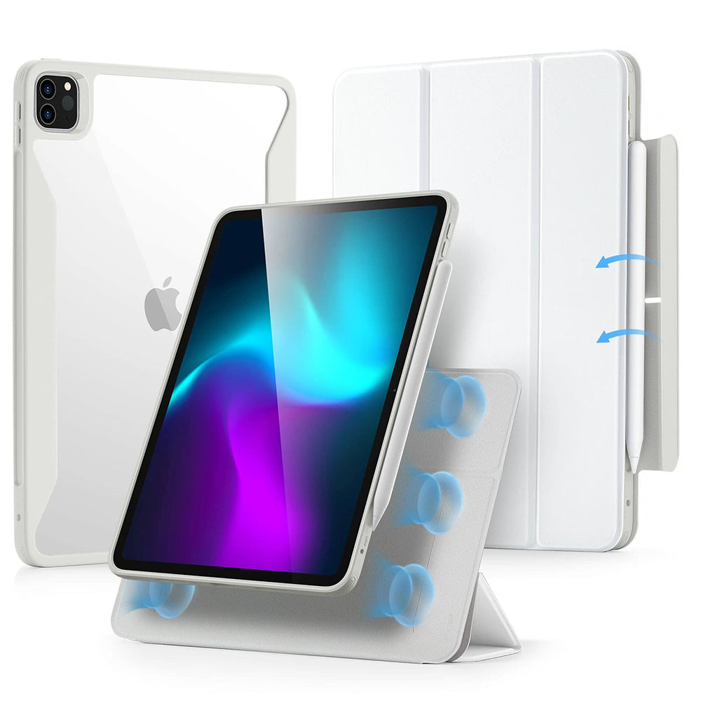 Ovitek za Apple iPad Pro 11 (2024), ESR, Rebound Hybrid, Bel