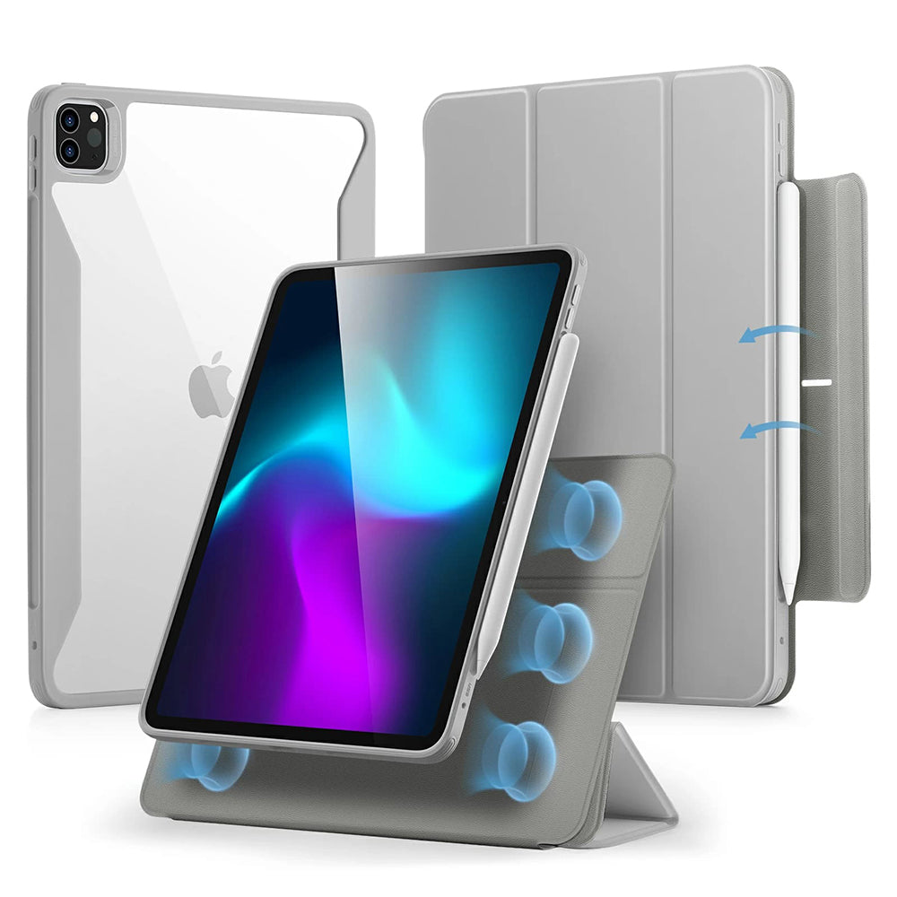 Ovitek za Apple iPad Pro 11 (2024), ESR, Rebound Hybrid, Siv