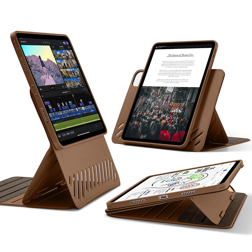 Ovitek za Apple iPad Pro 11 (2024), ESR, Shift, Rjava