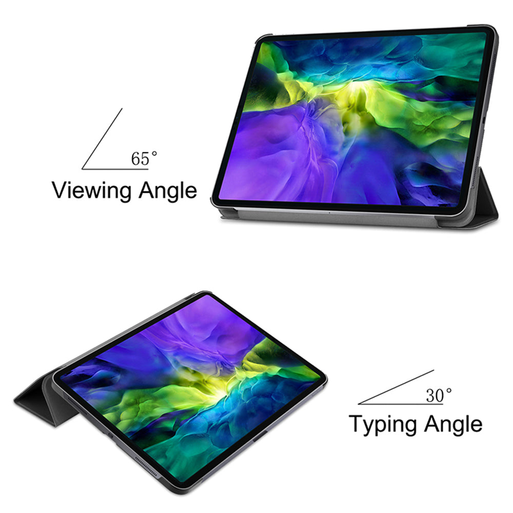 Ovitek za Apple iPad Pro 12.9 (2022) / Pro 12.9 (2021) / Pro 12.9 (2020) / Pro 12.9 (2018), Techsuit, Brilliance, Roza