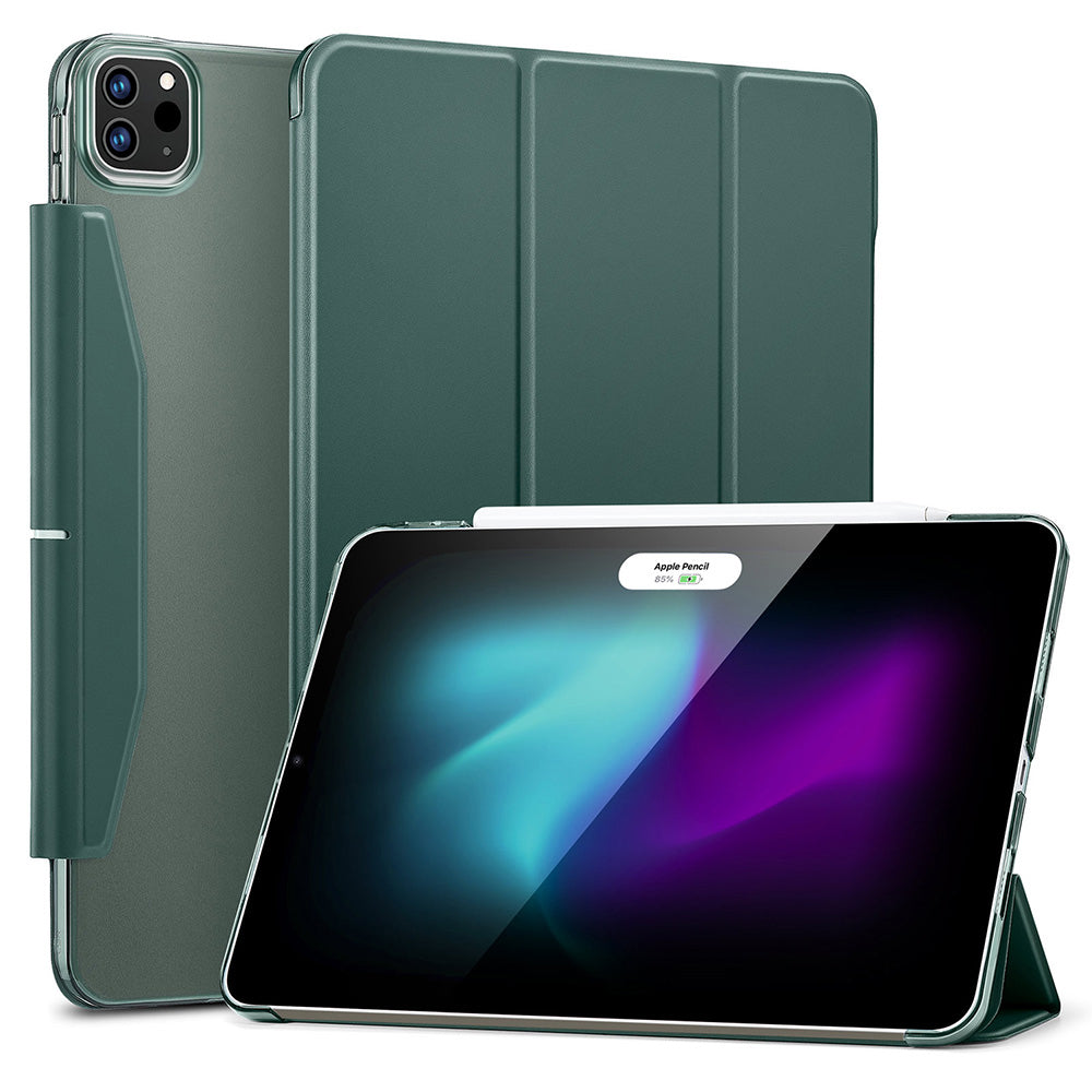Ovitek za Apple iPad Pro 13 (2024), ESR, Ascend Trifold, Satenasto zelen