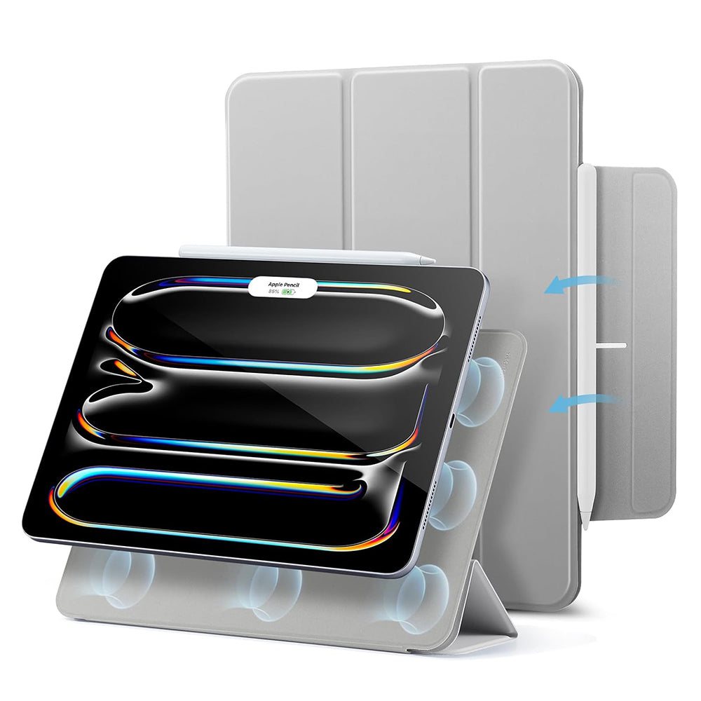 Ovitek za Apple iPad Pro 13 (2024), ESR, Rebound, Siva