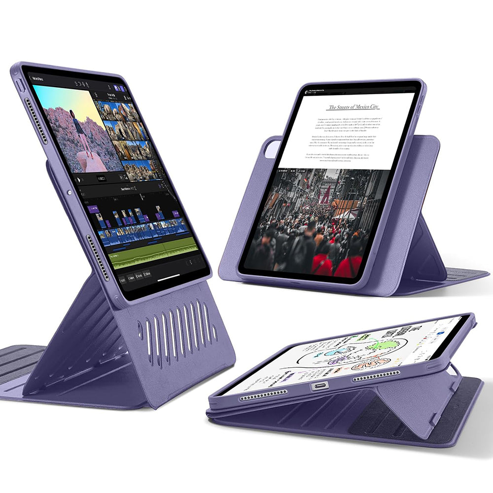 Ovitek za Apple iPad Pro 13 (2024), ESR, Shift, Vijolična