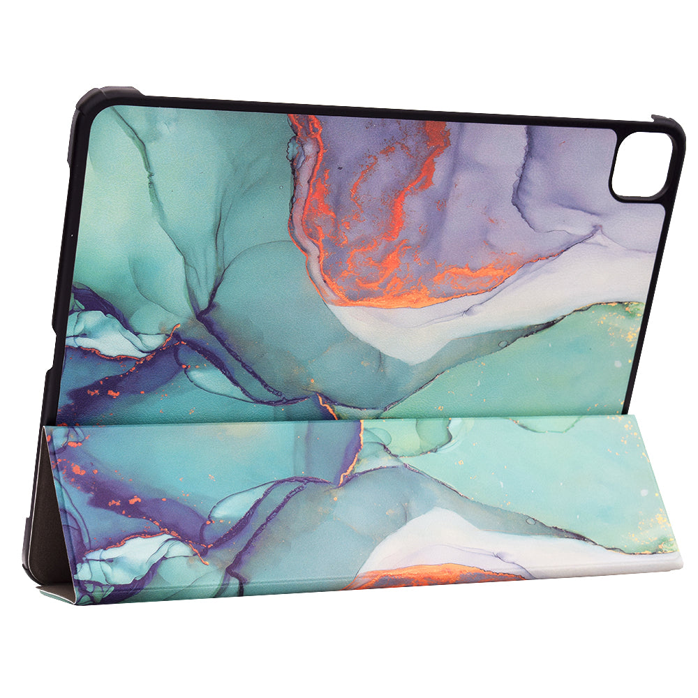 Ovitek za Apple iPad Pro 13 (2024), Techsuit, FoldPro Green Time, večbarven