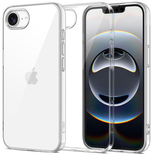 Ovitek za Apple iPhone 16e, Tech-Protect, Flexair, Prozoren