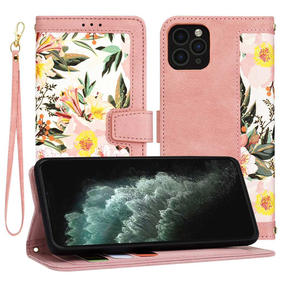 Ovitek za Apple iPhone 11 Pro Max, Techsuit, FlipCraft, roza