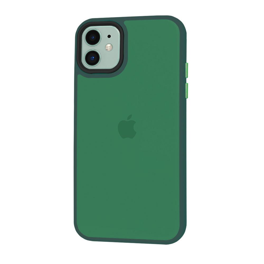 Ovitek za Apple iPhone 11, Techsuit, HaloFrost, Zelen