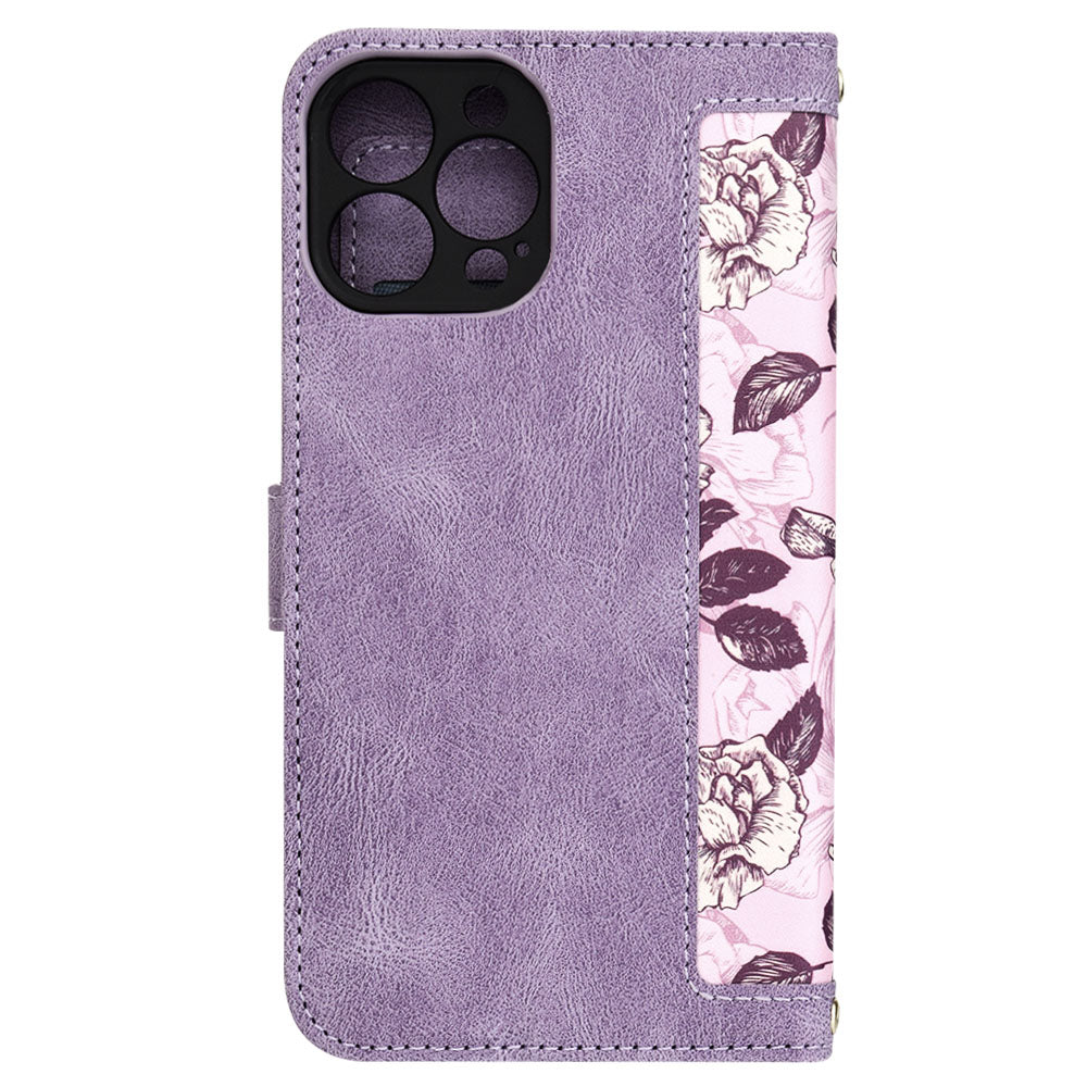 Ovitek za Apple iPhone 13 Pro Max, Techsuit, FlipCraft, Vijoličen