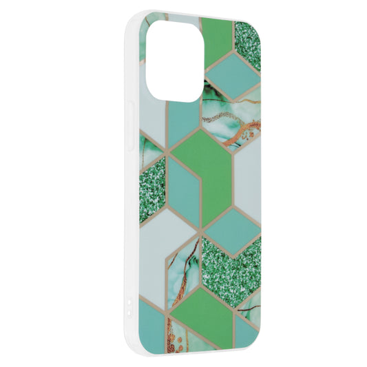 Ovitek za Apple iPhone 13 Pro Max, Techsuit, Marble, Zelen