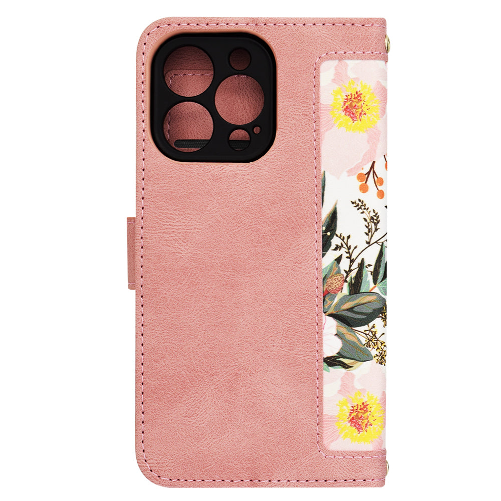 Ovitek za Apple iPhone 13 Pro, Techsuit, FlipCraft, roza