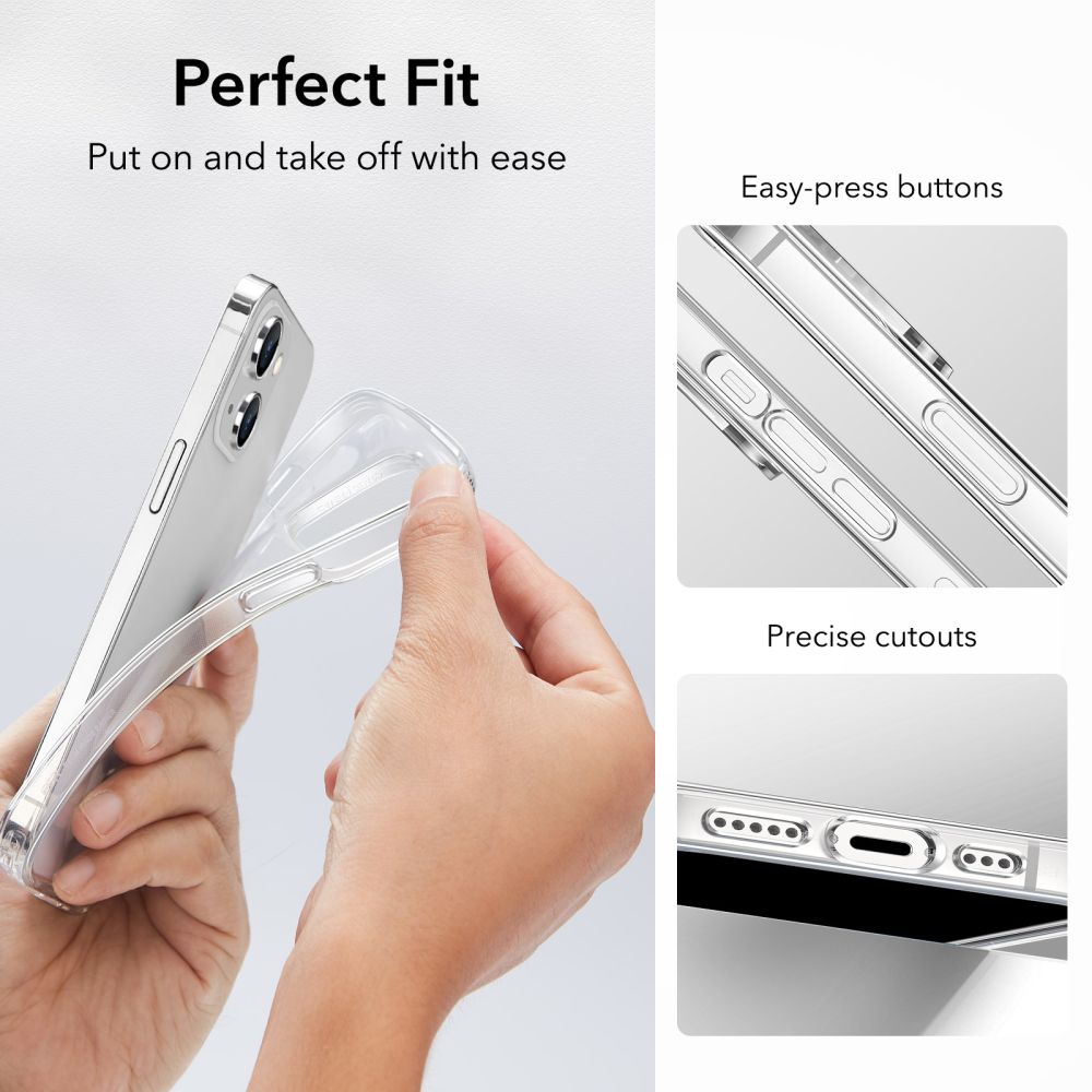 Ovitek za Apple iPhone 14 / 13, ESR, Project Zero, Prozoren