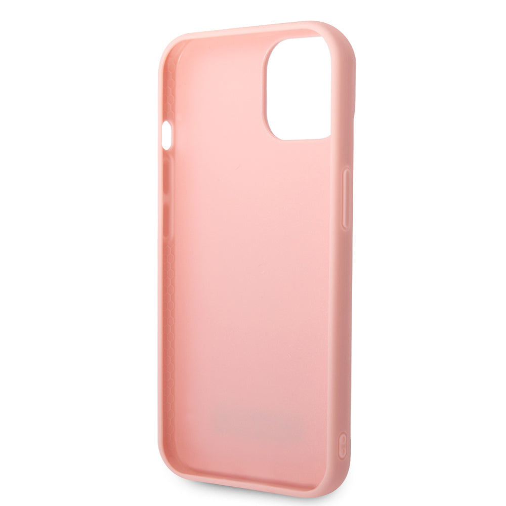 Ovitek za Apple iPhone 14 Plus, Karl Lagerfeld, 3D Monogram, Roza