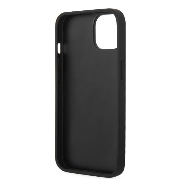 Ovitek za Apple iPhone 14 Plus, Karl Lagerfeld, Glitter Choupette Patch, črn