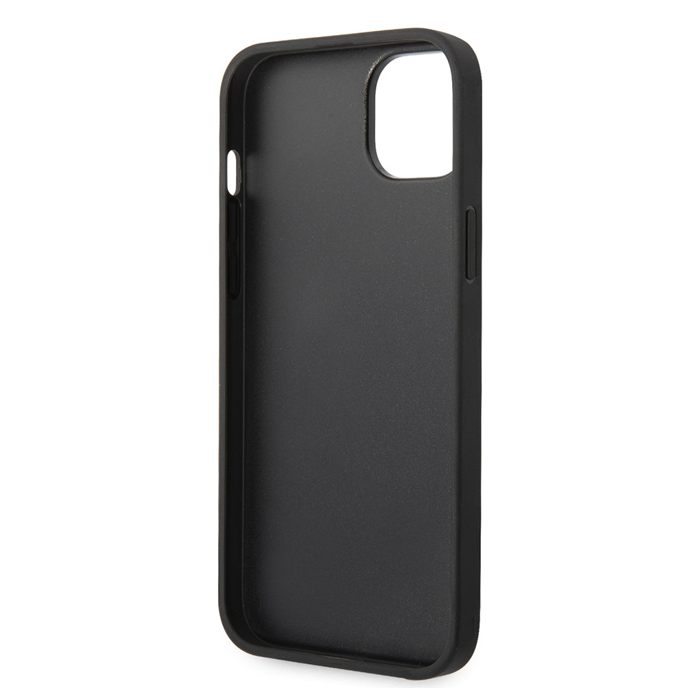 Ovitek za Apple iPhone 14 Plus, Karl Lagerfeld, Glitter Flakes Ikonik Karl, Srebrn.
