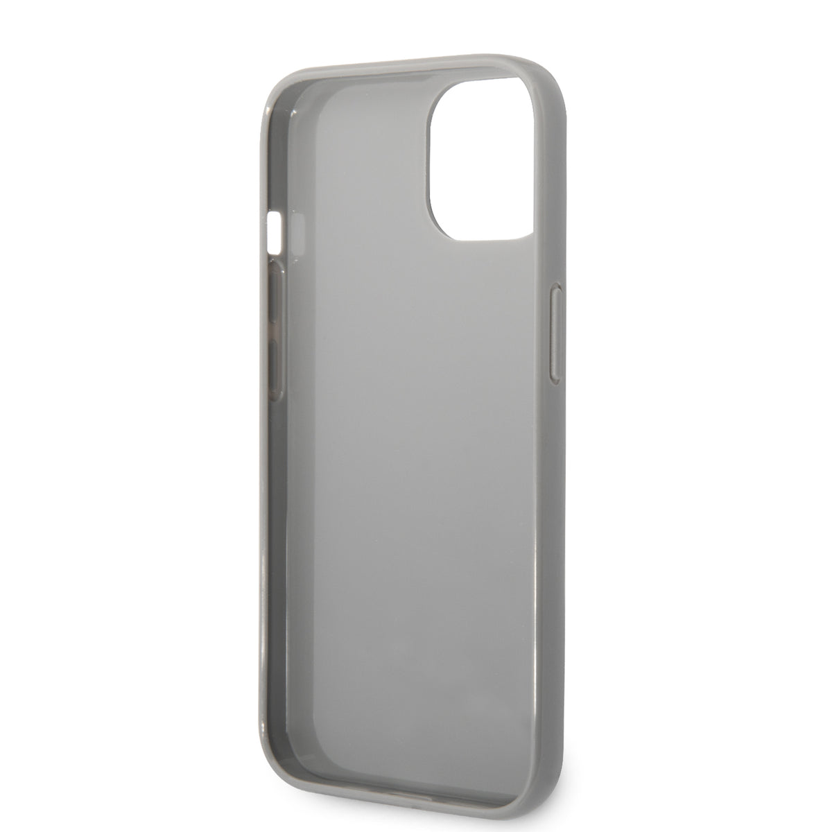 Ovitek za Apple iPhone 14 Plus, Karl Lagerfeld, Monogram Iridescent, Srebrn.