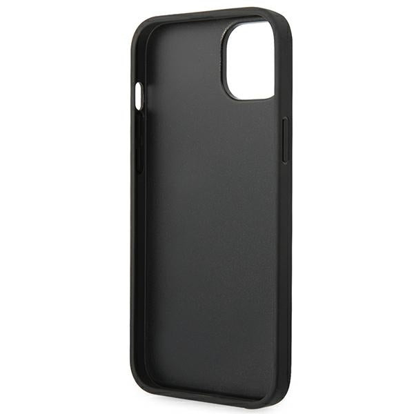 Ovitek za Apple iPhone 14 Plus, Karl Lagerfeld, Monogram Stripe, Zelen
