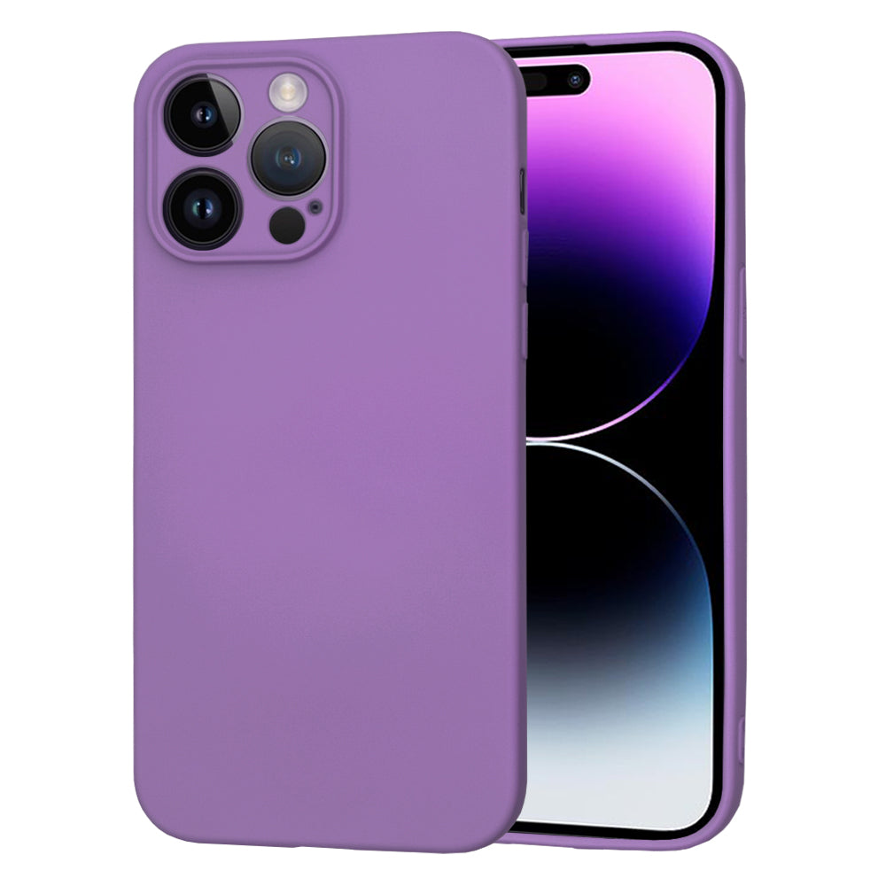 Ovitek za Apple iPhone 14 Pro Max, Techsuit, SoftFlex, Vijolična