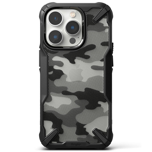 Ovitek za Apple iPhone 14 Pro, Ringke, Fusion X Design, Kamuflaža