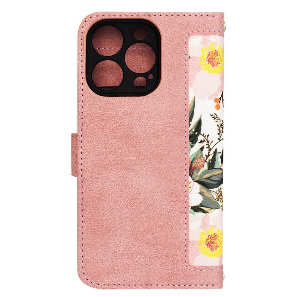 Ovitek za Apple iPhone 14 Pro, Techsuit, FlipCraft, roza