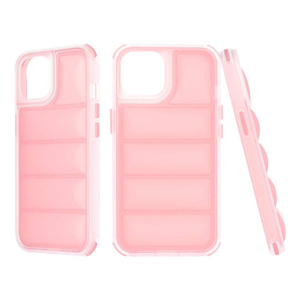 Ovitek za Apple iPhone 14, Techsuit, Wave Shield, Roza