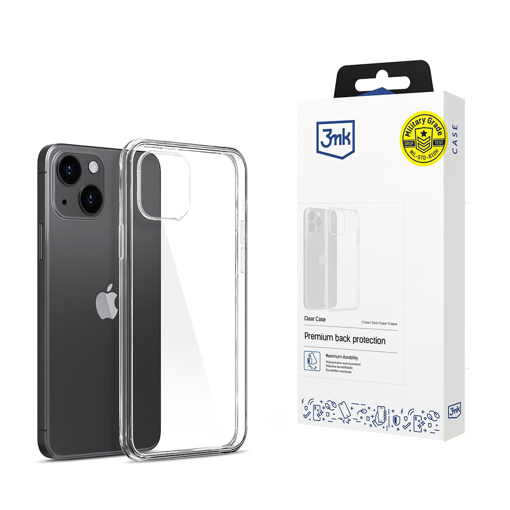Ovitek za Apple iPhone 15, 3MK, Jasno, Prosojno