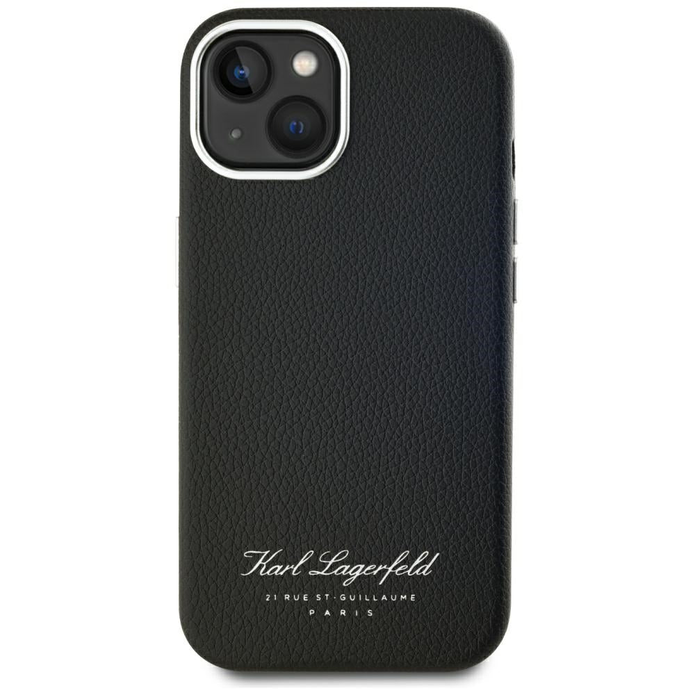 Case for Apple iPhone 15, Karl Lagerfeld, RSG, Black