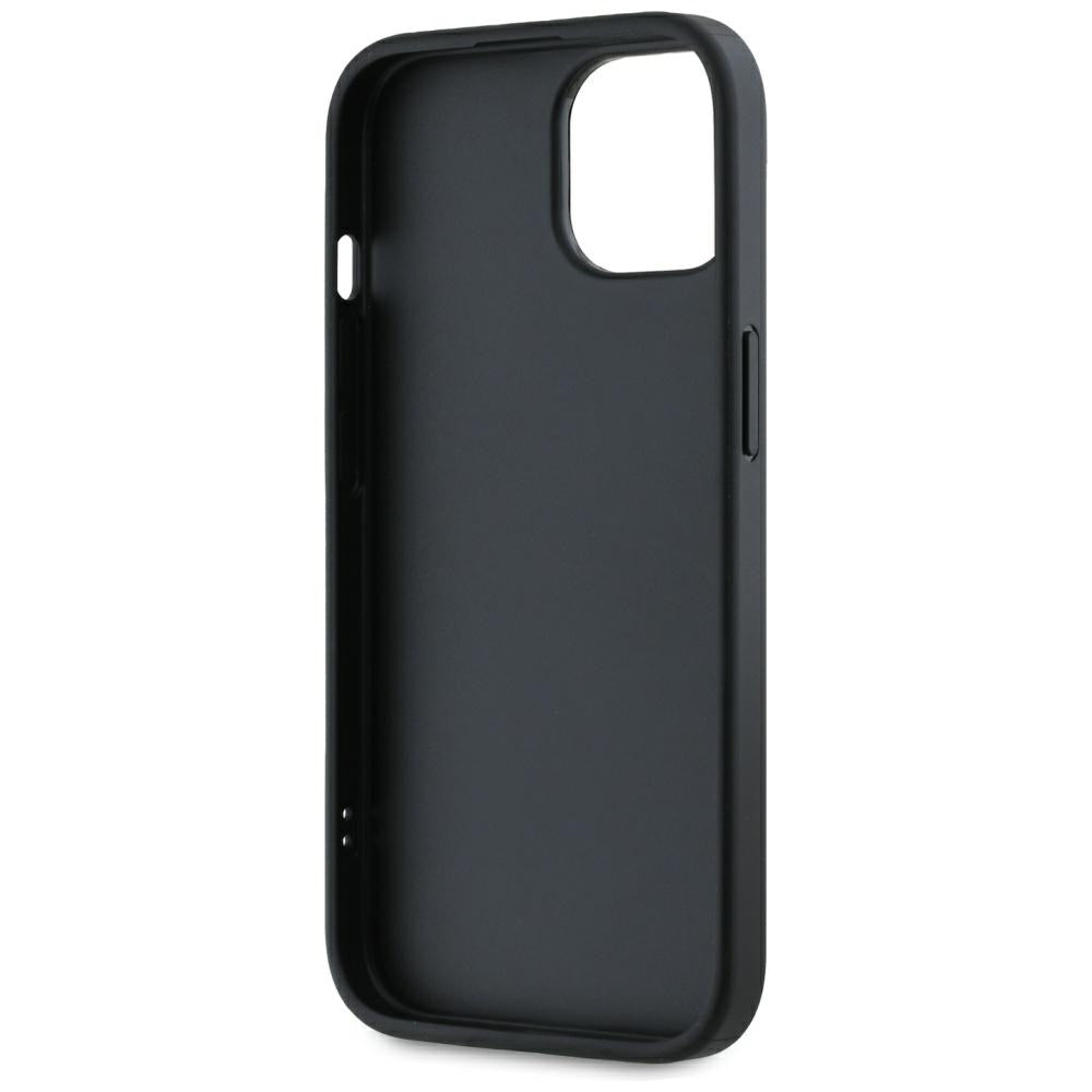Ovitek za Apple iPhone 15, Karl Lagerfeld, Saffiano Athleisure Stripes with Strap, Rosie