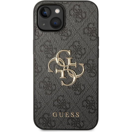 Ovitek za Apple iPhone 15 Plus, Guess, 4G Big Logo, Siva