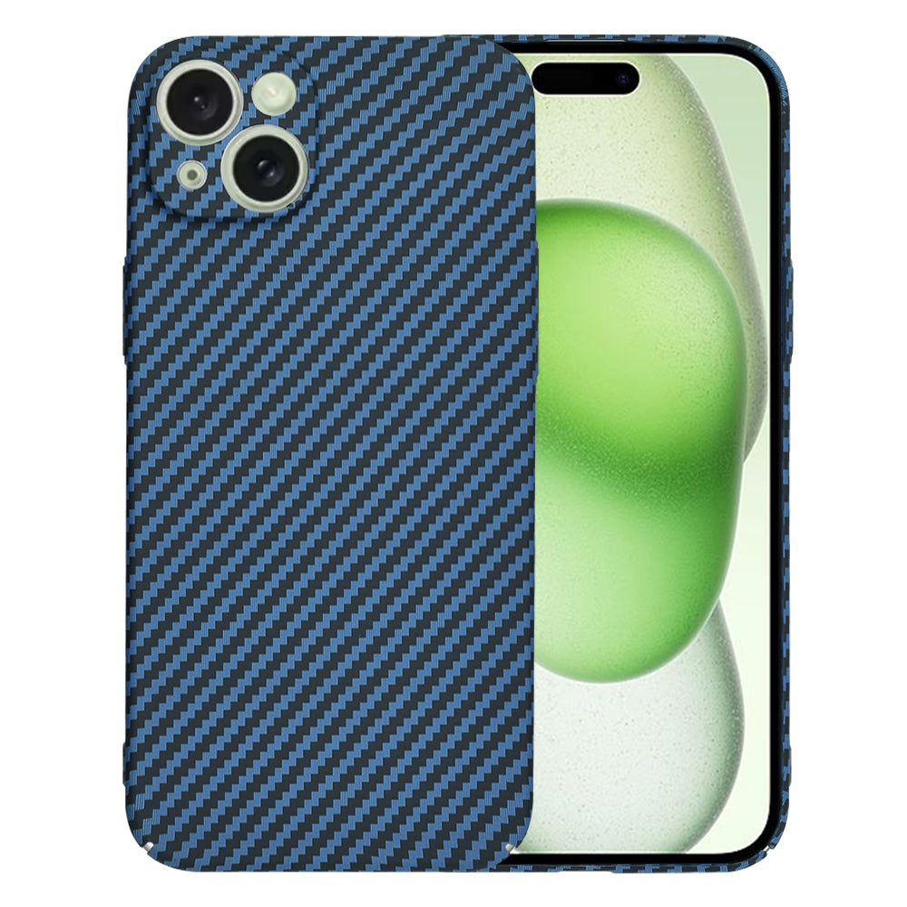 Ovitek za Apple iPhone 15 Plus, Techsuit, Carbonite FiberShell, Turkizna