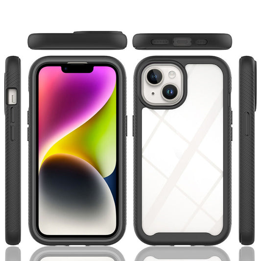 Ovitek za Apple iPhone 15 Plus, Techsuit, Defense360 Pro, Črn