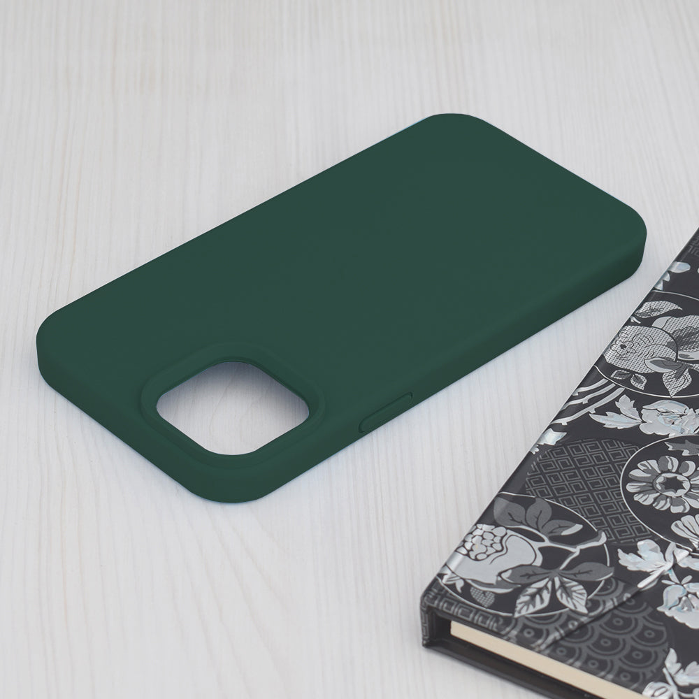 Ovitek za Apple iPhone 15 Plus, Techsuit, Soft Edge, Temno zelen