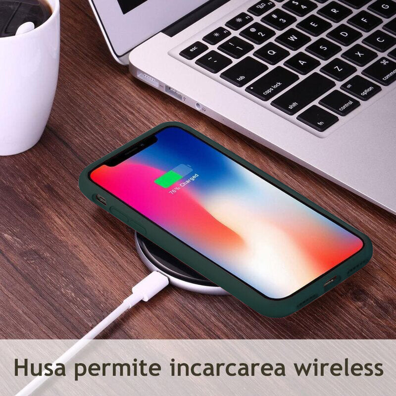 Ovitek za Apple iPhone 15 Plus, Techsuit, Soft Edge, Temno zelen