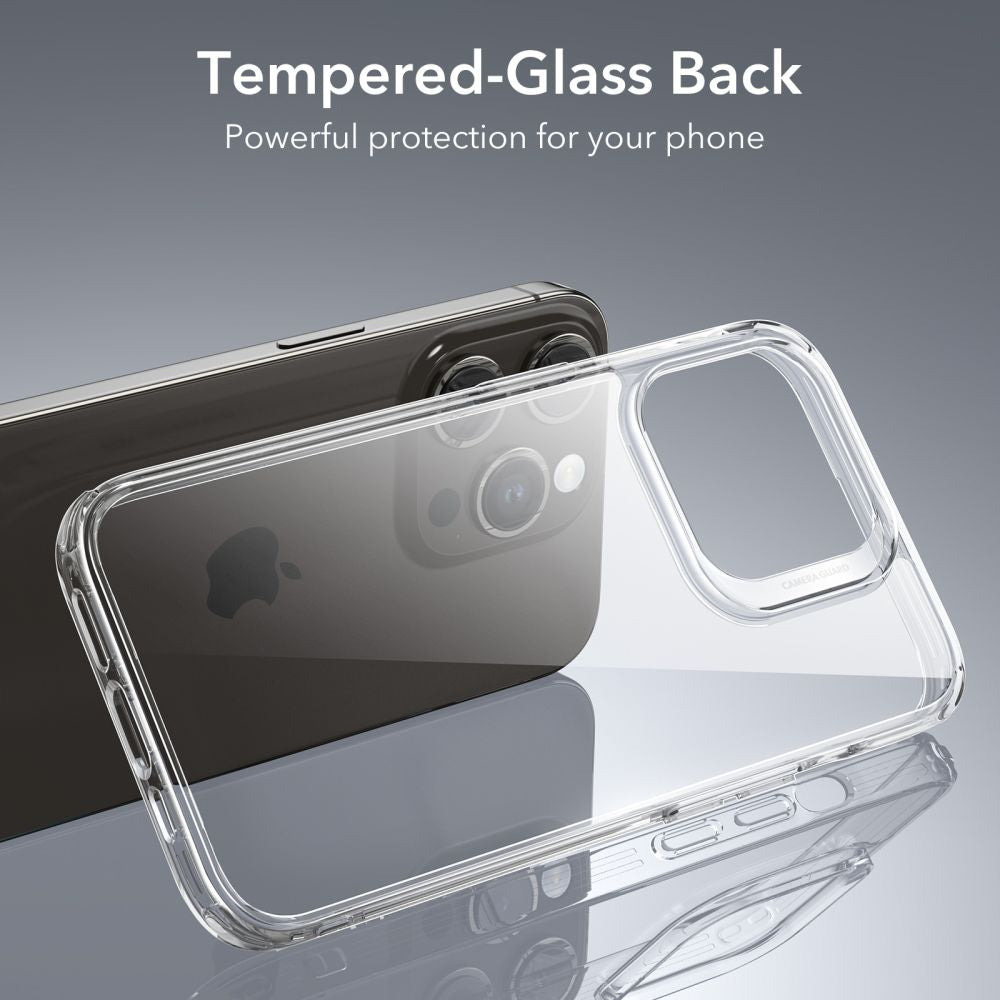 Ovitek za Apple iPhone 15 Pro, ESR, Ice Shield, Prozoren
