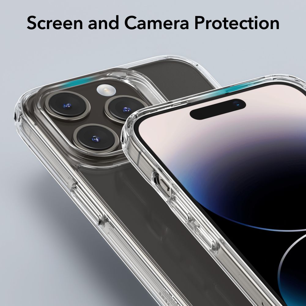 Ovitek za Apple iPhone 15 Pro, ESR, Ice Shield, Prozoren