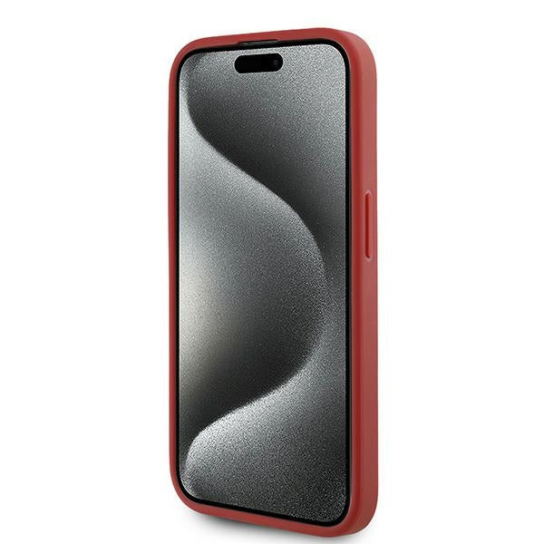 Ovitek za Apple iPhone 15 Pro Max, Karl Lagerfeld, Diagonal Quilted Script, Rosie
