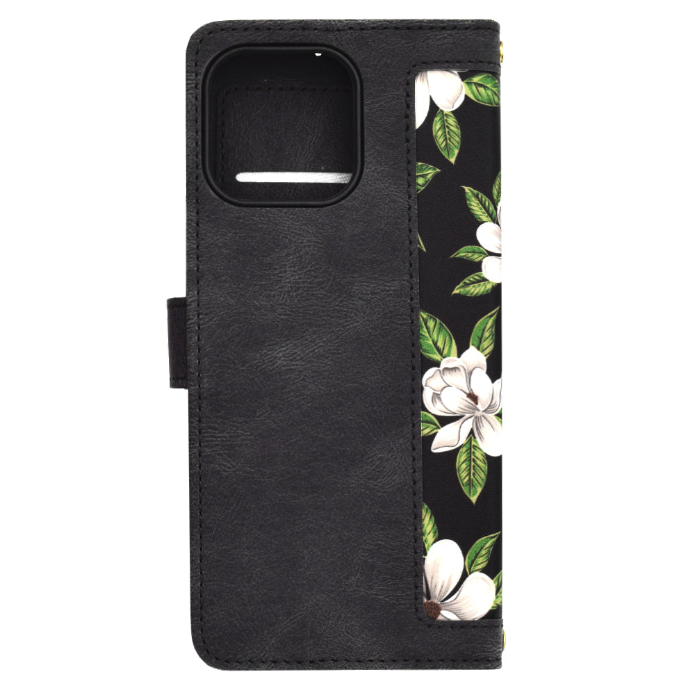 Ovitek za Apple iPhone 15 Pro Max, Techsuit, FlipCraft, Črn