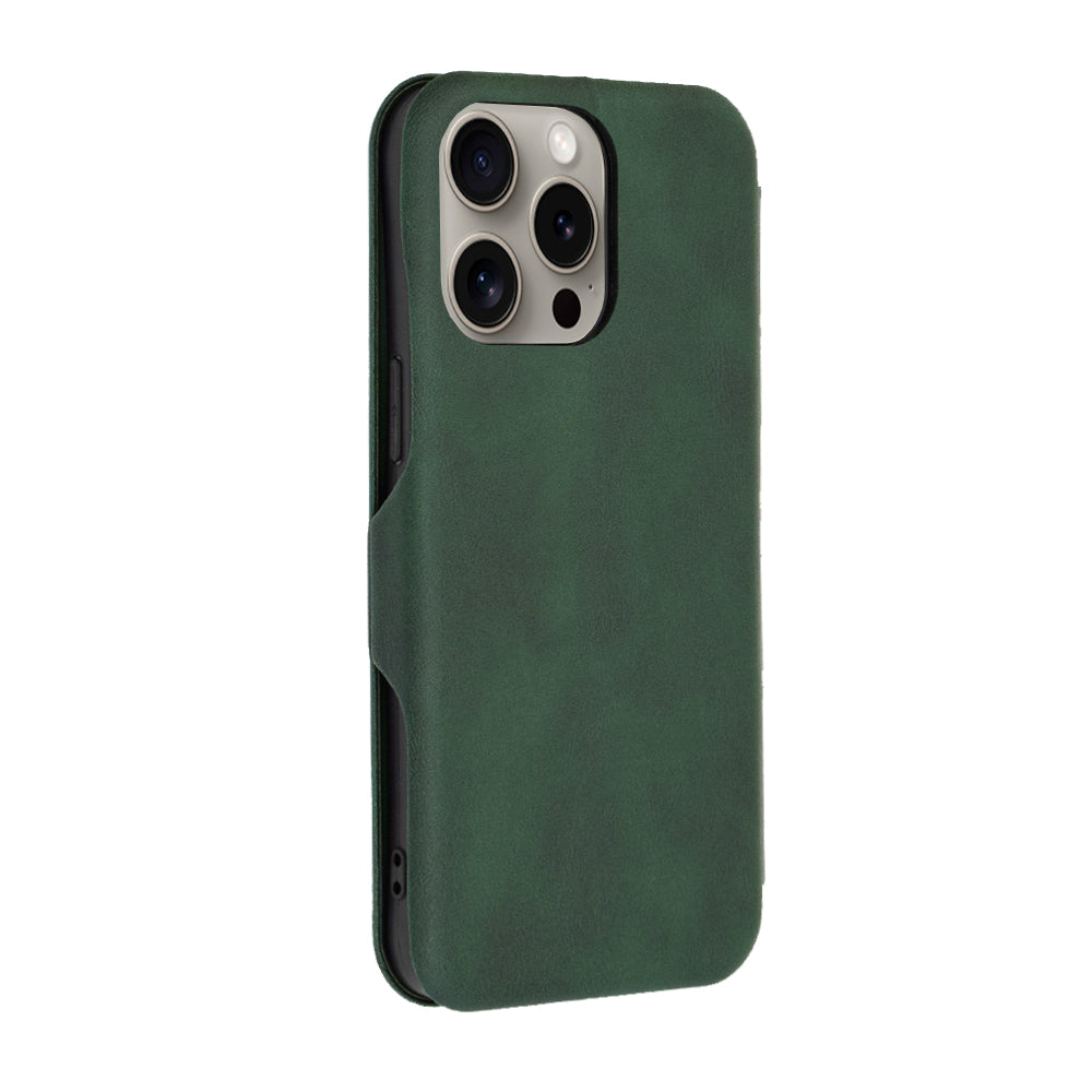 Ovitek za Apple iPhone 15 Pro Max, Techsuit, Safe Wallet Plus, Zelen