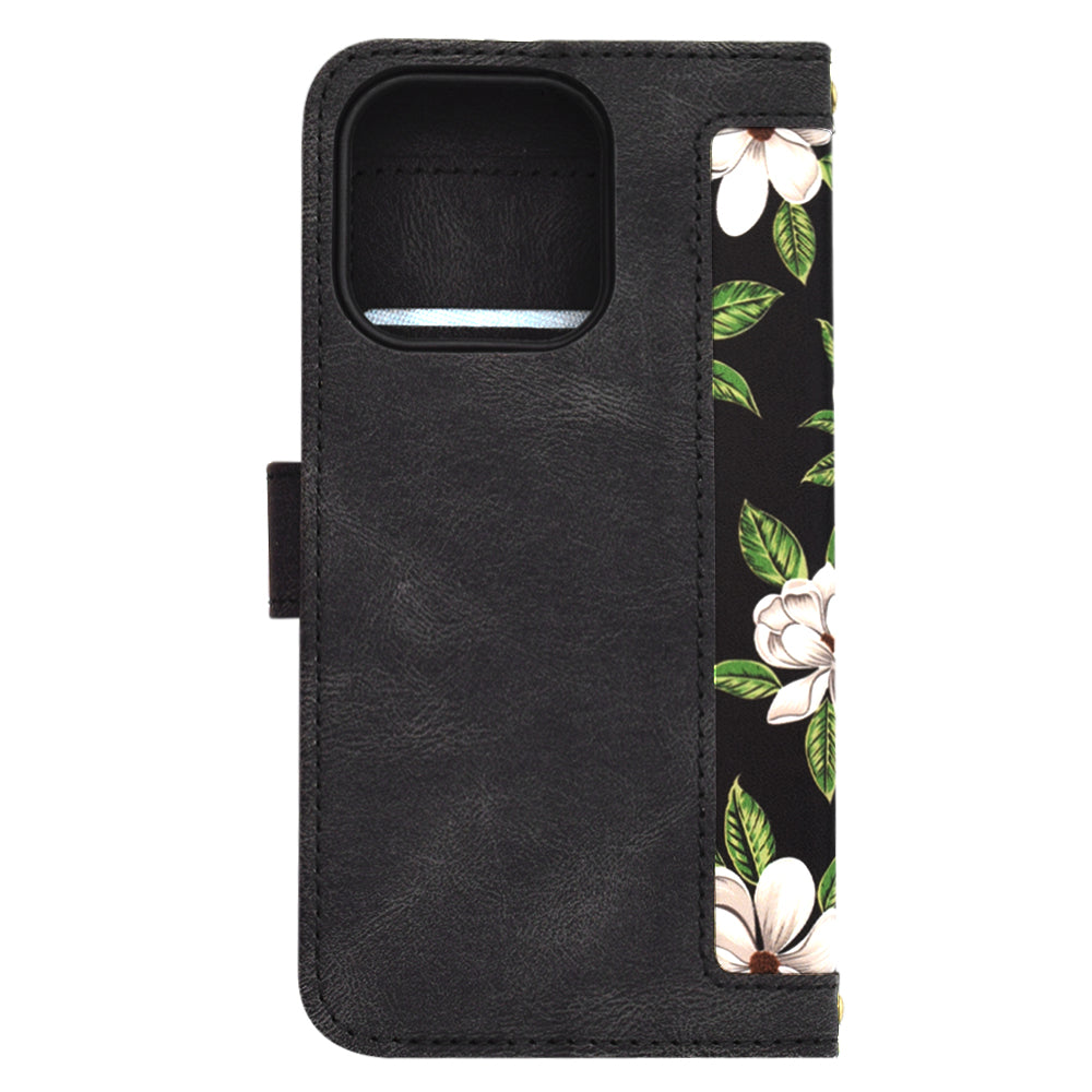 Ovitek za Apple iPhone 15 Pro, Techsuit, FlipCraft, Črn
