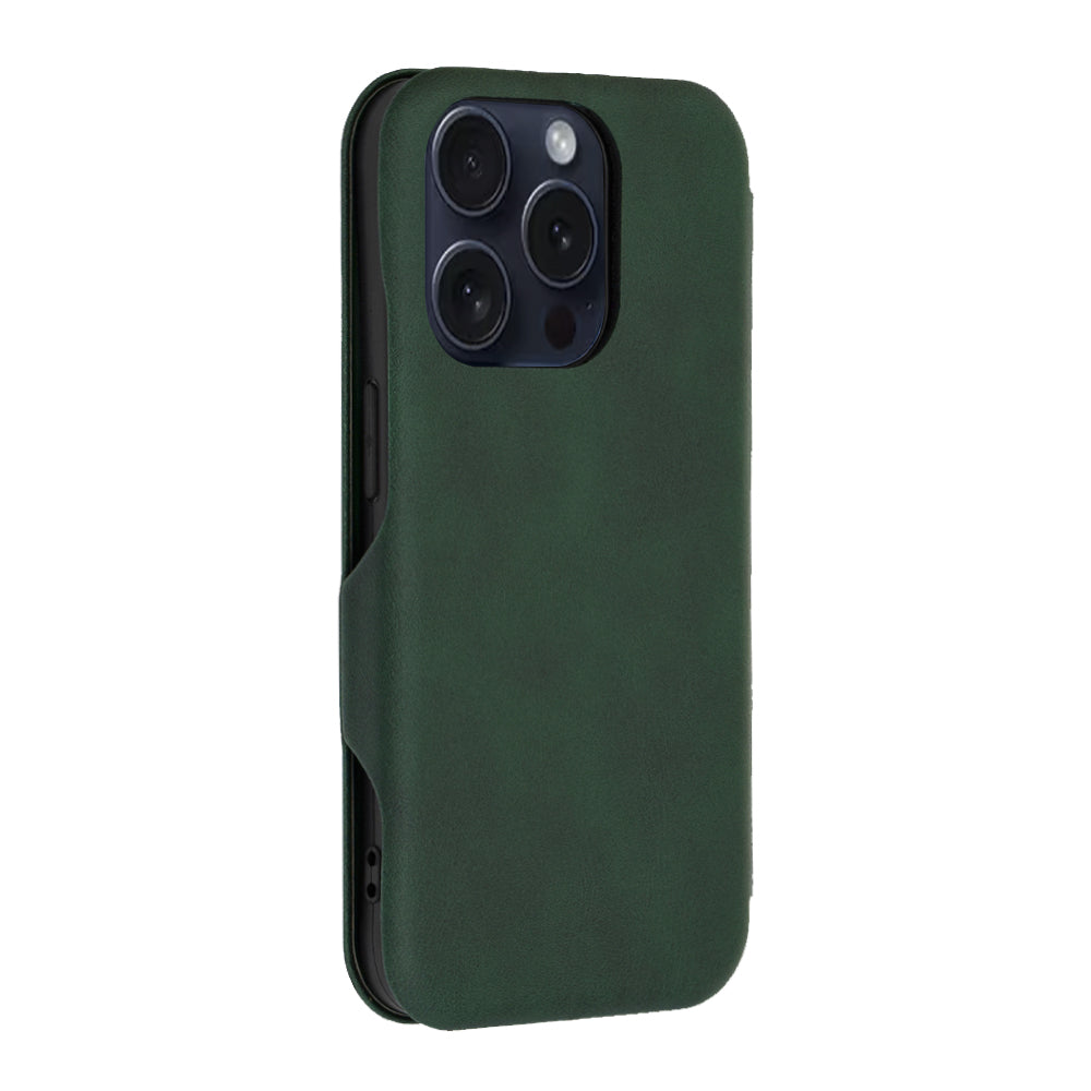 Ovitek za Apple iPhone 15 Pro, Techsuit, Safe Wallet Plus, Zelen