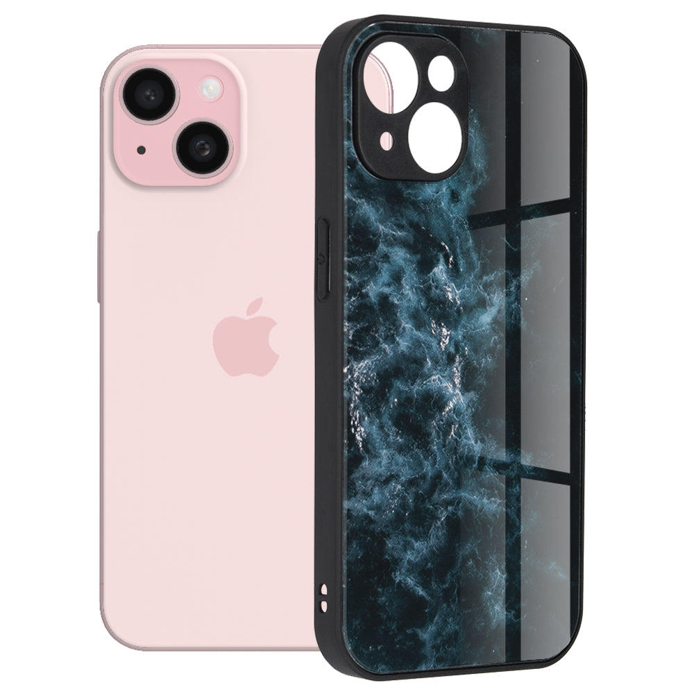 Ovitek za Apple iPhone 15, Techsuit, Glaze, Modra