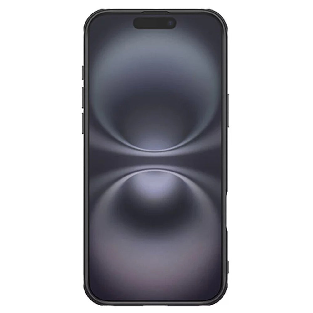 Ovitek za Apple iPhone 16, Nillkin, Super Shield Pro, Mat Črna